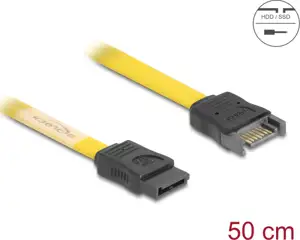 SATA, 6Gb/s, male-female, 50cm