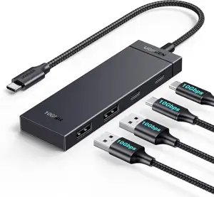 Ugreen USB-C Hub 10Gbps with 2x USB-C 3.2 and 2x USB 3.2