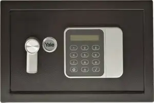 Yale YSG/200/DB2 Free Standing Safe 8.6 l Steel Black