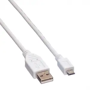 Roline VALUE USB2.0 kabel TIP A(M) na Micro B(M), 0.15m