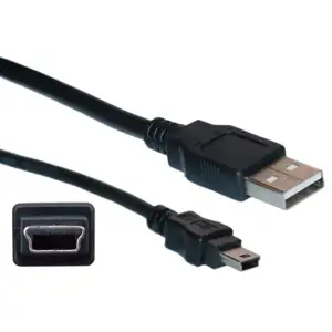 Roline USB2.0 kabel, TIP A(M) na Mini USB 5-pin(M), 1.8m, 11.02.8719