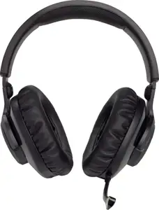 JBL Quantum 350 bežične naglavne igraće slušalice s odvojivim mikrofonom, 2.4 GHZ, 3,5mm audio jack, crne