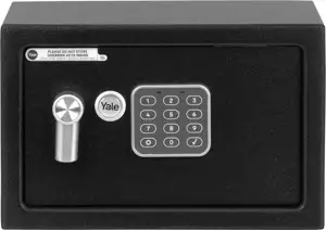 Yale YSV/200/DB2 Freestanding safe 8.6 l Steel Black