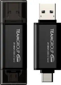 Teamgroup 256GB 1000/900 MB/s X1 MAX USB 3.2 Gen2 x1