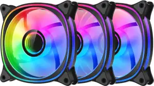 LC-Power LC-CF-120-ARGB-KIT, crni, 3 pack