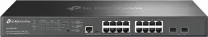 TP-LINK 16-Port 2.5G and 2-Port 10GE SFP+ L2+ Managed switch / switch with 8-Port PoE+