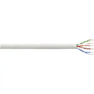U/UTP kabel Cat.6 4x2xAWG23/1 solid CCA, PVC, sivi, pak. 100m (cijena po metru, prodaja na kolut)