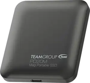 Teamgroup 1TB PD20M Mag Portable SSD Drive - Grey, TPSEG2001T0C108