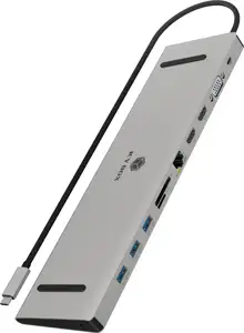 Icybox IB-DK2106A-CPD docking station with Power Delivery 100W
