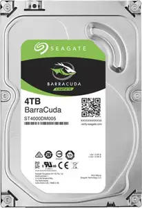 SEAGATE Desktop Barracuda 5400 4TB HDD 5400rpm SATA serial ATA 6Gb/s NCQ 256B cache 8,9cm 3,5Zoll BLK Retail SinglePack, ST4000DMA04