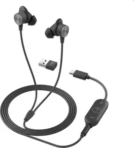 Logitech Zone Wired Earbuds UC - GRAPHITE - EMEA
