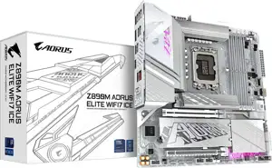 Matična ploča AORUS Z890M ELITE WIFI7 ICE - motherboard - micro ATX - LGA1851 Socket - Z890