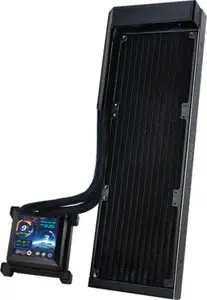 AIO Liquid Cooler Lian Li HydroShift LCD 360 Fanless, Black