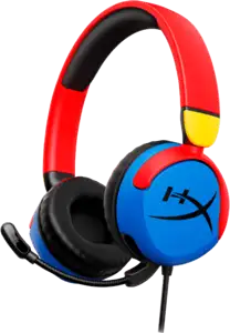Dječje slušalice HyperX Cloud Mini Kids, žičane, gaming, mikrofon, over-ear, PC, PS4, PS5, Switch, Multicolor, 7G8F3AA