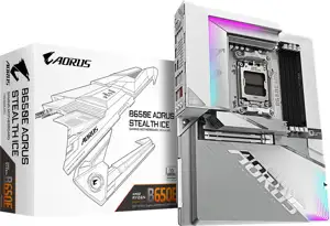 Matična ploča AORUS B650E STEALTH ICE - motherboard - ATX - Socket AM5 - AMD B650