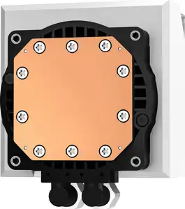 AIO Liquid Cooler DeepCool LT360 ARGB, 360mm, RGB, White