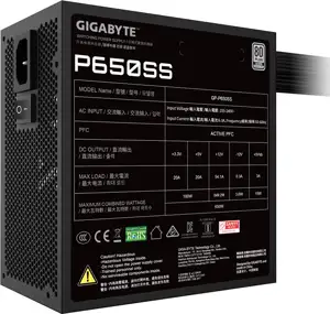 Gigabyte P650SS - power supply - 650 Watt