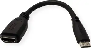Roline VALUE adapter HDMI(F) na mini HDMI(M), 0.15m, 12.99.3120