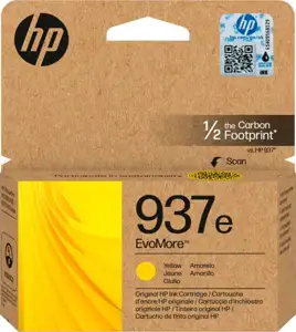 Tinta HP 937e Yellow, 4S6W8NE