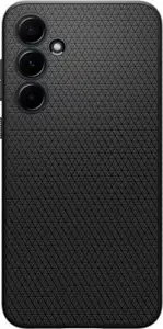 Spigen Liquid Air, matte black - Samsung Galaxy A55 (ACS07526)