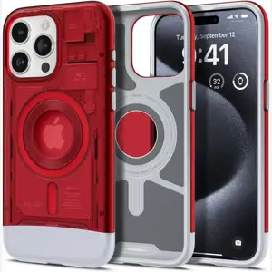 Spigen Classic C1 MagSafe, ruby - iPhone 15 Pro Max (ACS06609)