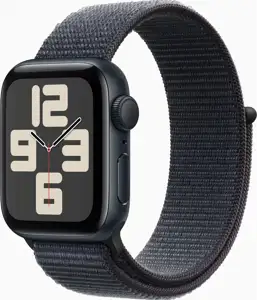 APPLE Watch SE GPS 40mm Midnight Aluminium Case with Ink Sport Loop