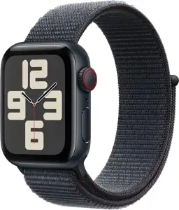 APPLE Watch SE GPS + Cellular 44mm Midnight Aluminium Case with Ink Sport Loop