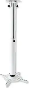 Techly Support Projector Ceiling Extension 500-770 mm White ICA-PM 104MW