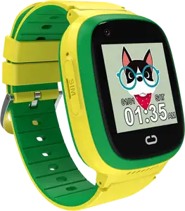 CANYON kids watch Sunny KW-48 Video 4G GPS Games&Music Green