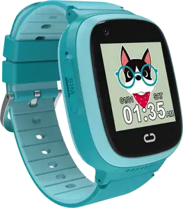 CANYON kids watch Sunny KW-48 Video 4G GPS Games&Music Blue