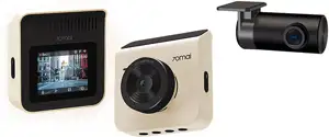 70mai Dash Cam A400 +Rear Cam RC09 Set White