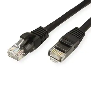 Roline VALUE UTP mrežni kabel Cat.6A (Class EA) 1.0 m, crni