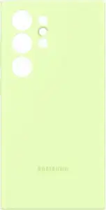 Samsung Silicone Case do S24 Ultra light green