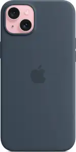 Apple iPhone 15 Plus Silicone Case storm blue