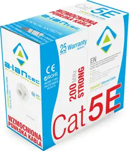 Alantec KIU5STR305 networking cable Grey 305 m Cat5e U/UTP (UTP)
