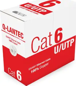 A-LAN KIU6PVC305Q networking cable 305 m Cat6 U/UTP (UTP) Grey