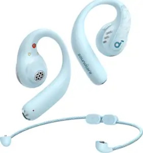 Anker Soundcore AeroFit Pro Wireless Headphones, Blue