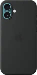 Apple iPhone 16 Plus Silicone Case with MagSafe black