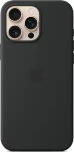 Apple iPhone 16 Pro Max Silicone Case with MagSafe black