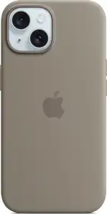 Apple iPhone 15 Silicone Case beżowy