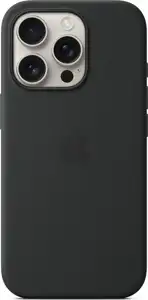 Apple iPhone 16 Pro Silicone Case with MagSafe black