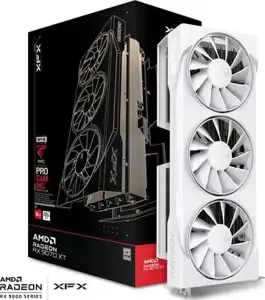 Grafička kartica XFX Radeon RX 9070 XT Swift White Triple Fan Gaming Edition 16GB