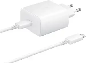 Punjač Samsung USB-C 45W bijeli PN: EP-TA845XWEGWW