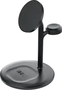Bežični punjač Green Cell MagScape Stand 3u1 MagSafe crni PN: MSST-GC-3IN1-B