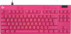 Keyboard Logitech G PRO X TKL RAPID, Magenta, USB, SLO g.