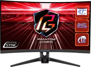 ASRock Phantom Gaming PG27F15RS1A - 27'' | VA | Full HD | 1ms | 240Hz | HDR