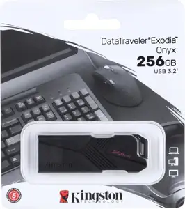 Stick Kingston DT Exodia Onyx 256GB USB 3.0