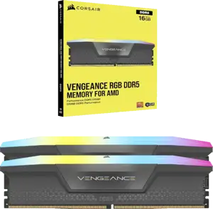Memorija Corsair DDR5 Vengeance 32GB 6400MHz GreyDIMM CL32 2x16GB RGB XMP & EXPO, CMH32GX5M2B6400Z32