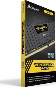 Memorija Corsair DDR4 Vengeance 8GB 3200MHzDIMM CL16 1x8GB XMP Heatspreader, CMK8GX4M1E3200C16