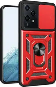 MM TPU SAM GALAXY A56 ANTI-SHOCK WITH RING crvena